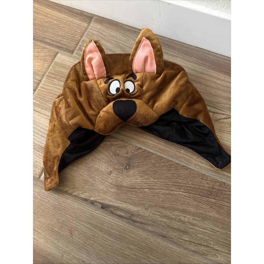 Warner Bros Scooby Doo Mascot Cosplay Halloween Plush Face Mask
